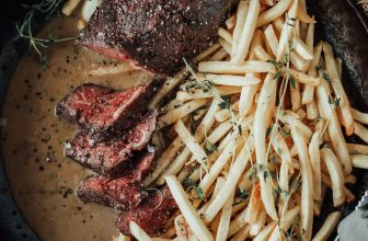 Sous Vide Hanger Steak Frites