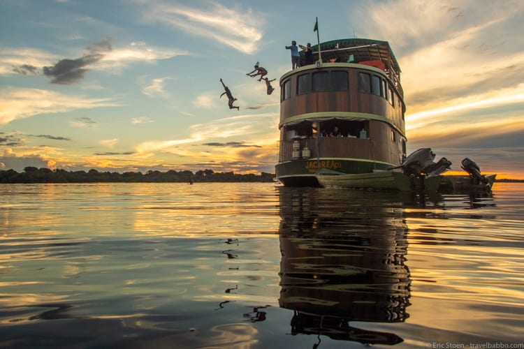 Amazon Rain Forest with Kids - More jumping/swimming!