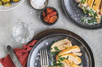 Air fryer stuffed chicken breasts w/ herb cheese — Recipe — Diet Doctor