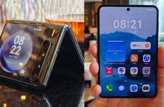 This tiny flip phone packs a big surprise – check it out against normal-sized phones