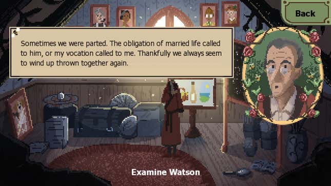 Image for article titled This Sherlock Holmes Adventure Game Is A Deeply Beautiful Love Story