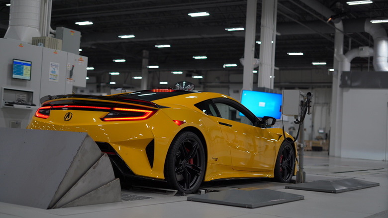 An Acura NSX