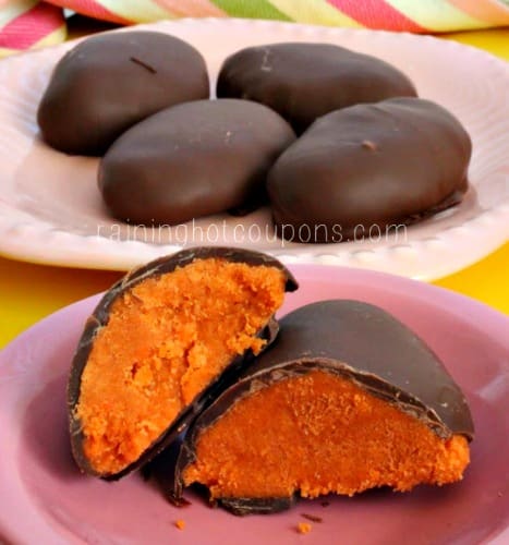 Homemade Butterfinger Eggs