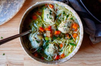 chicken meatball and noodle soup – smitten kitchen