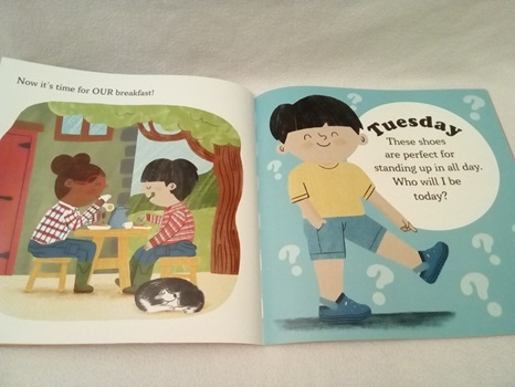 Dress-up Jobs Shoes book page image three