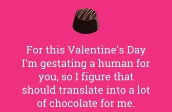 Funny Pregnancy Valentine's Day Notes