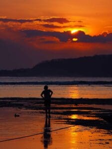 Epic sunsets on the Gili's