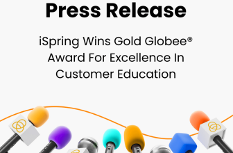 iSpring Wins Globee Award For Excellence In Customer Education