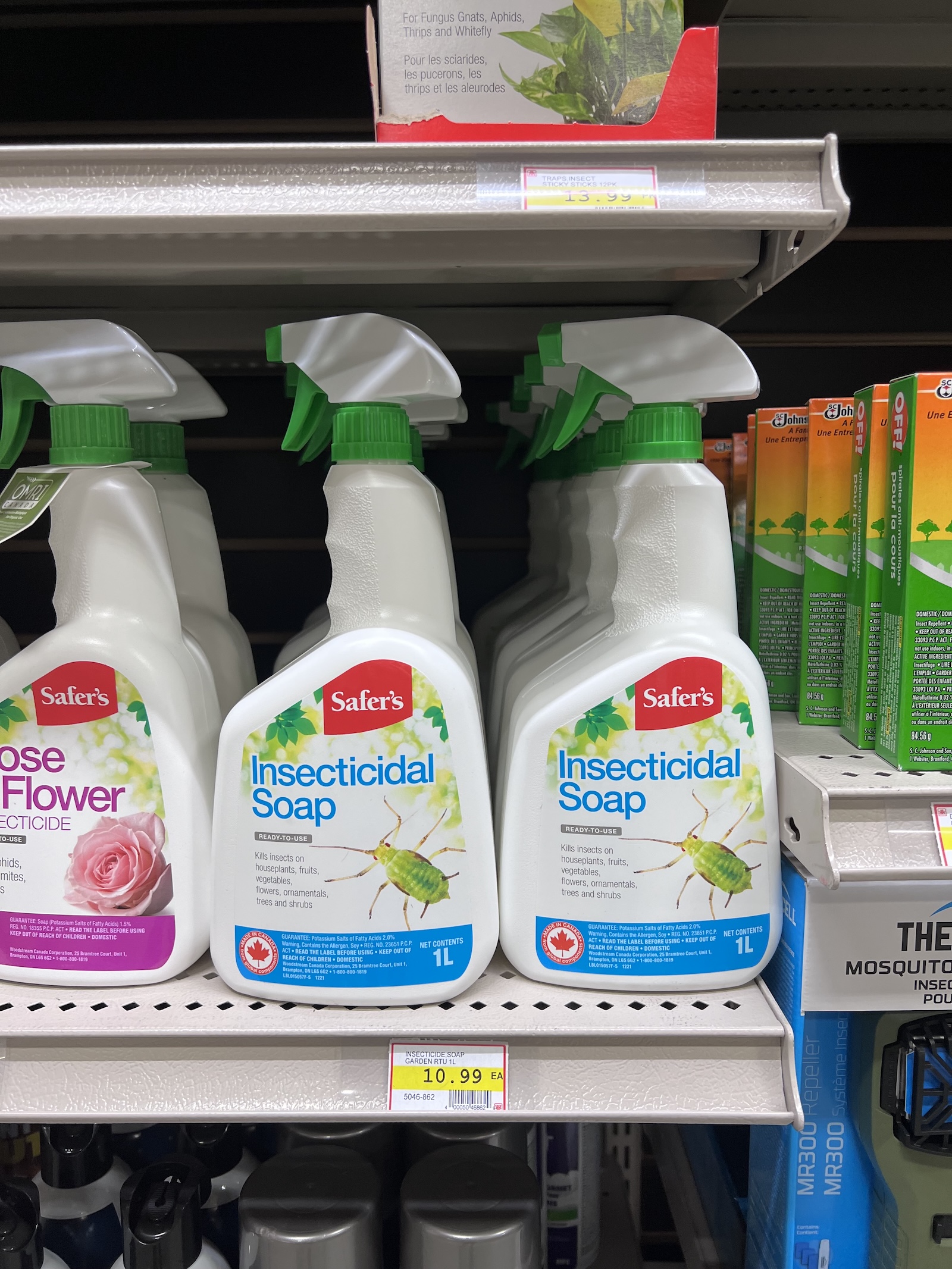 insecticidal soap - safers - at store