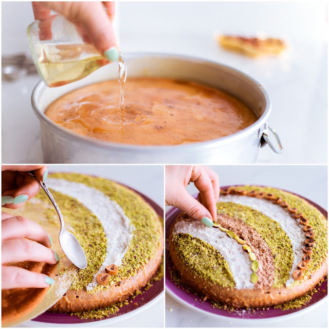 Nut cake from Tunisia (Khobzet fekia)