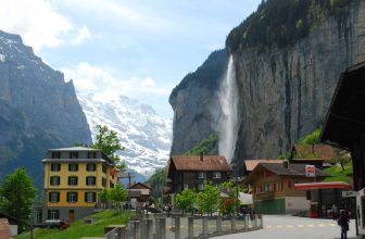 Explore Above The Lauterbrunnen Valley Of Waterfalls