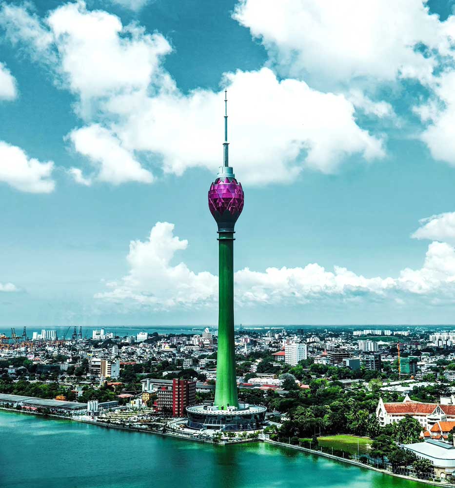 the lotus tower in colombo