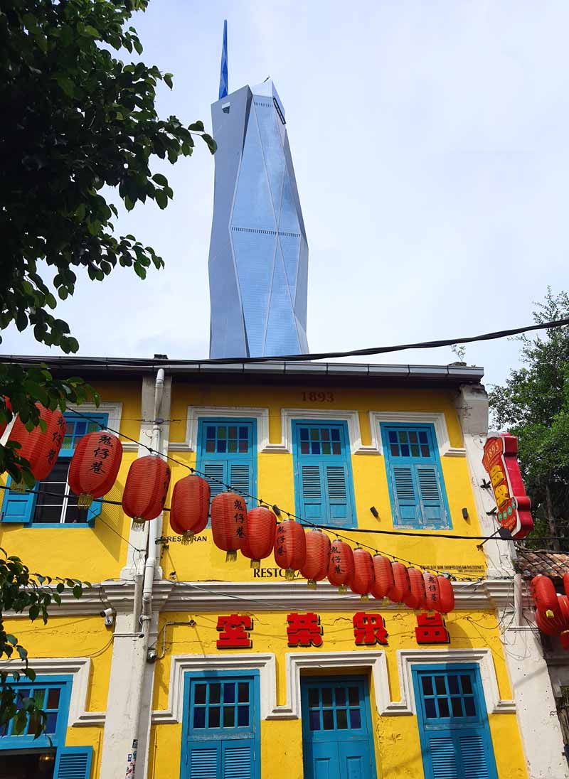 merdeka 118 and chinatown kuala lumpur malaysia