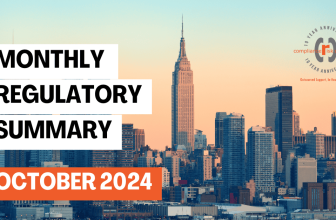 Monthly Regulatory Summary (October 2024)