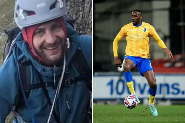 Footballer who k!lled cyclist in crash is jailed
