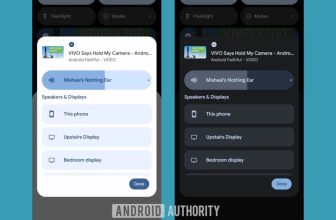 Android 16 Beta 4 shows a redesigned media output switcher