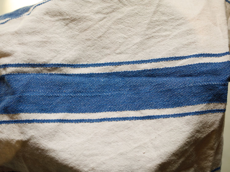 bowl covered with kitchen napkin. 