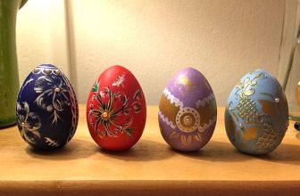 How To Make Hand Painted Easter Eggs
