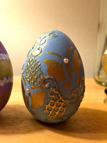 easter painted eggs