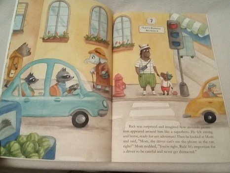 Road Academy book page three