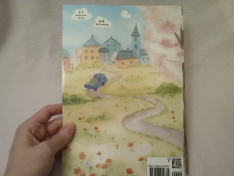 Second March Children's book haul back cover of Road Academy