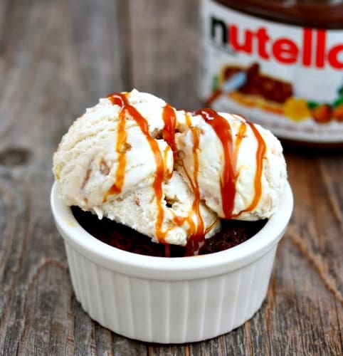 3 Ingredient Nutella Brownies