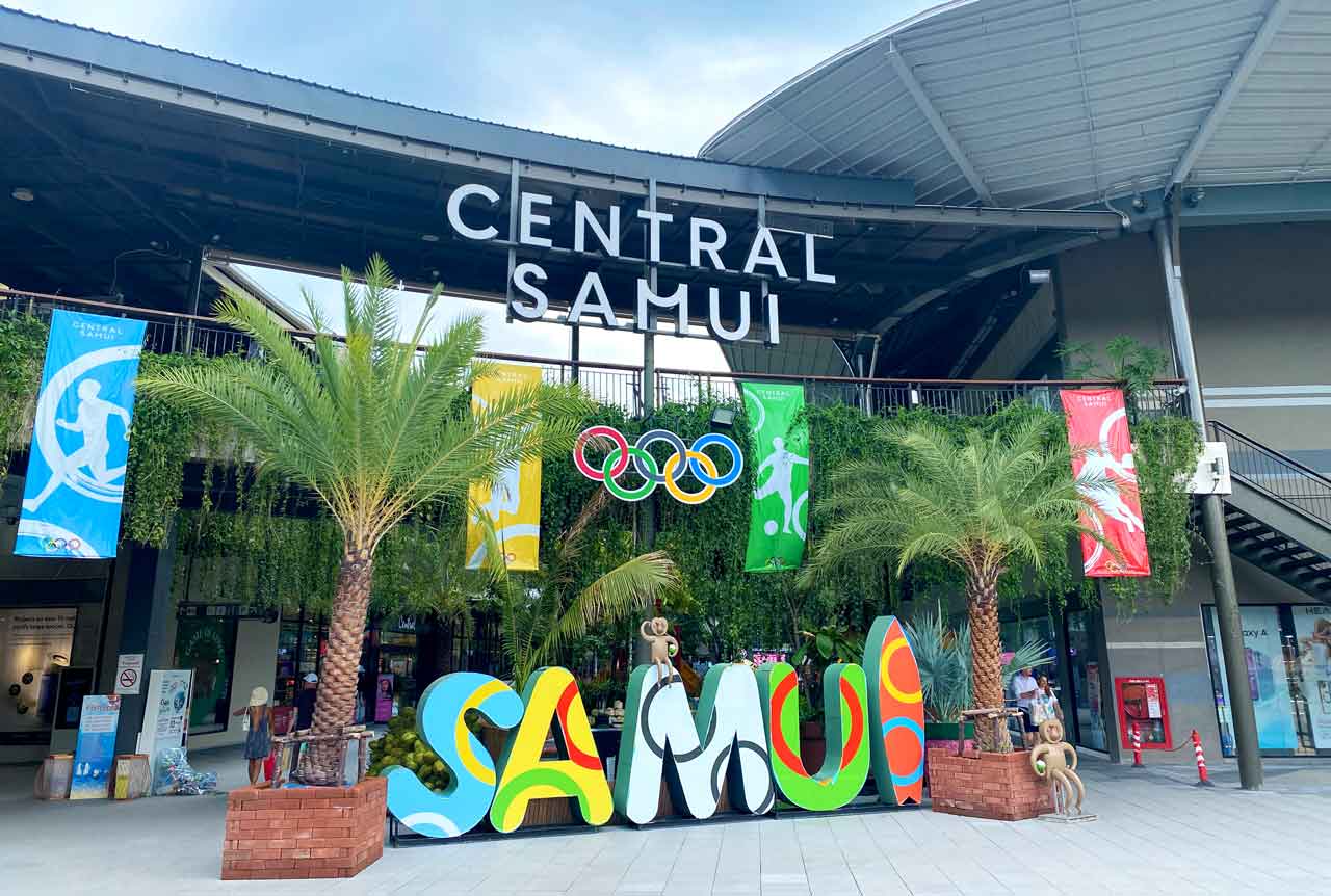 Central Samui shopping mall