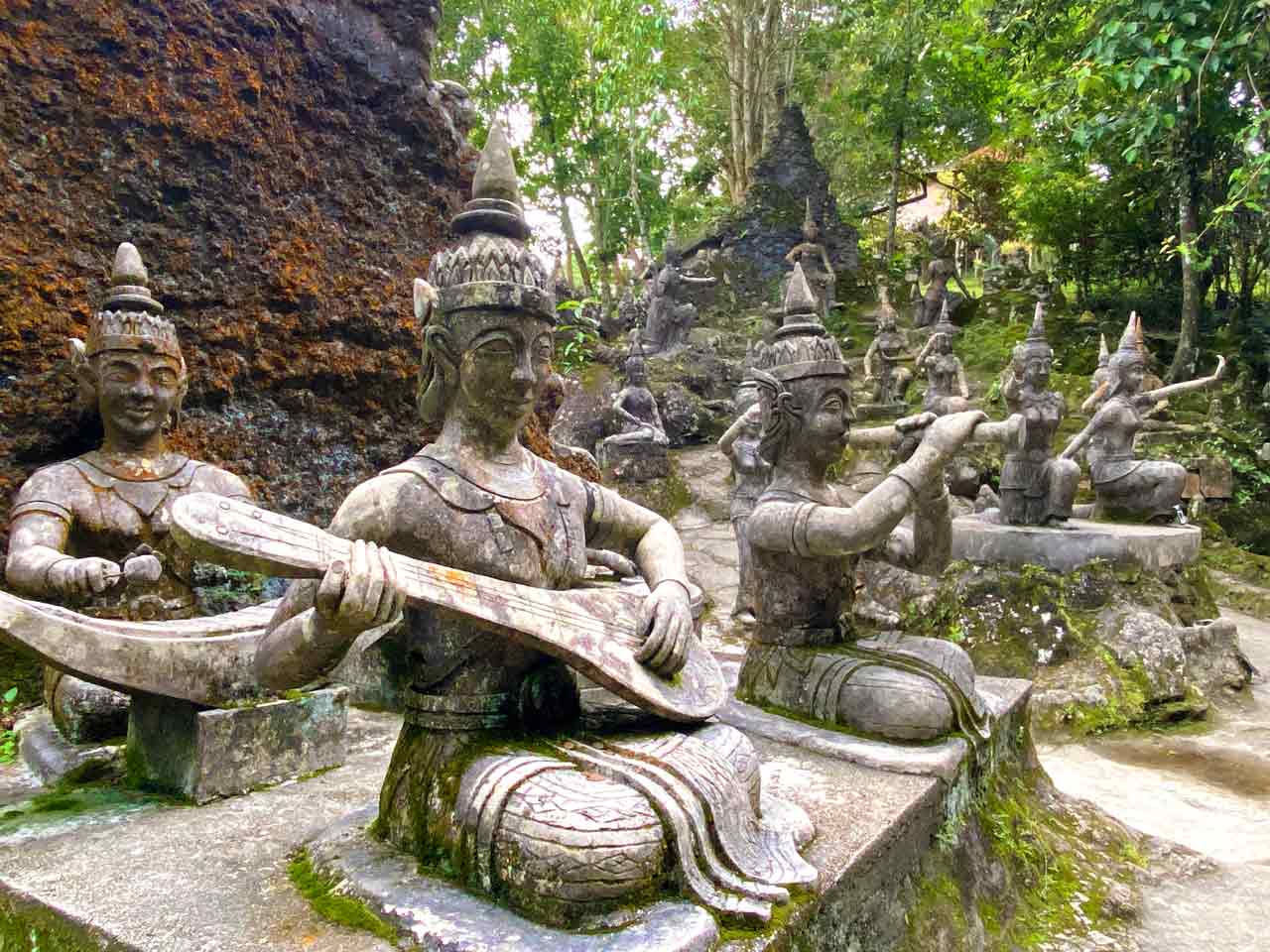 Secret Buddha Garden, Koh Samui island