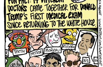 Cartoon: Trump Docs