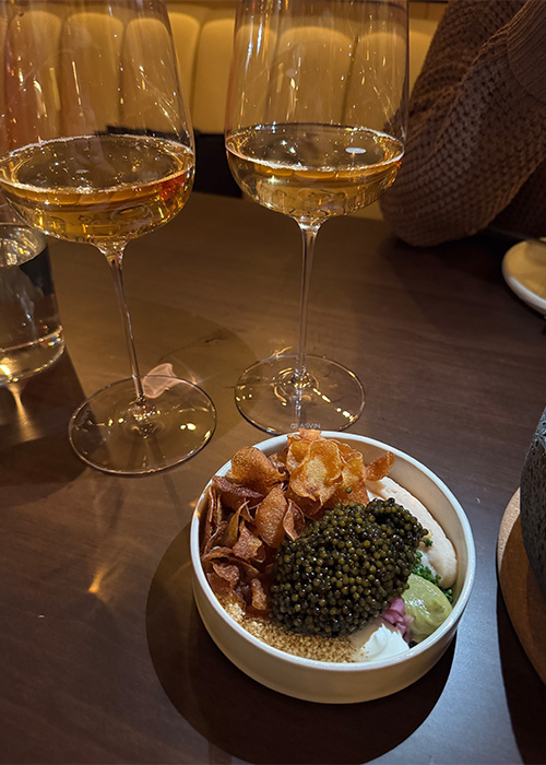 French Bubbles at Cactus Wren is one of the best things to drink in NYC this month. 