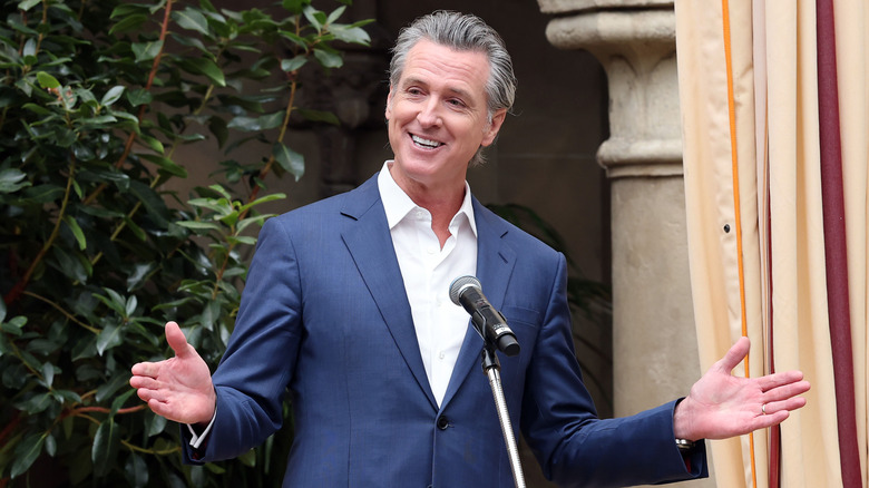 California Governor Gavin Newsom