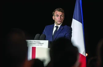 Emmanuel Macron slightly turns up the heat on China
