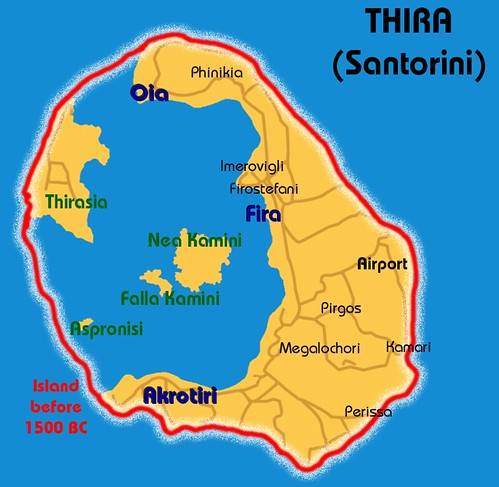 1500 BC volcano that destroyed Atlantis
