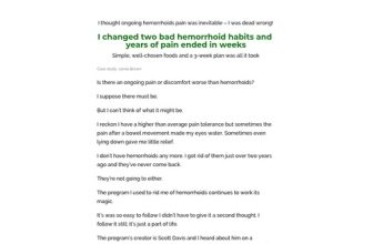 Hemorrhoids Case Study cb | Blue Heron Health News