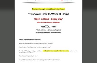 Discover How to Work at Home Cash in Hand – Every Day – Home Jobs Directory