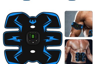 Rechargeable EMS Abdominal Muscle Stimulator ABS Trainer Toner Fitness Belt