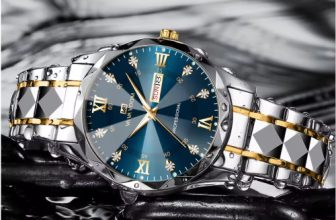 Mens Luxury Quartz Watch Stainless Steel Waterproof Casual Wristwatch Boxed New