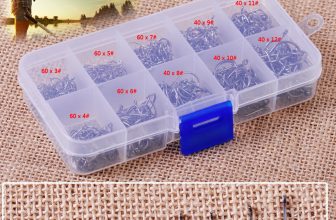 500 FISHING HOOKS HOOK MIX SIZE COARSE CARP TACKLE SET BAIT SEA RIVER UK POST
