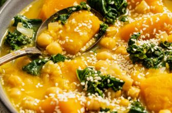 1-Pot Kabocha Chickpea Miso Soup