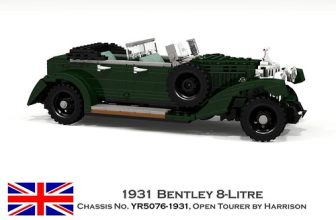 Bentley 8-Litre, 1931 Open Tourer by Harrison