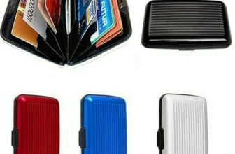 RFID Credit Card Holder Protector Waterproof Anti Theft Contactless