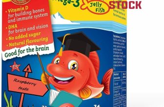 Mollers Moller’s Omega-3 Jelly Fish Fruity Flavour Brain Immune System