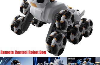 Remote Control Robot Dog Smart Mechanical Dog Walking Puppy Toy for Kids 4+