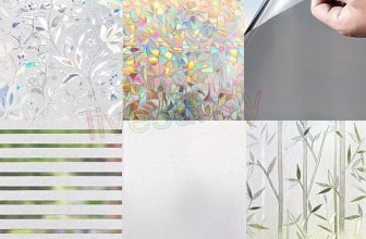 5M Bubble Free Frosted Window Film Self Adhesive Etched Privacy Glass-Vinyl Film