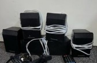 Panasonic SB-HS450 SB-HF450 SB-HC450 Home Cinema Speaker Set x5 With Remote