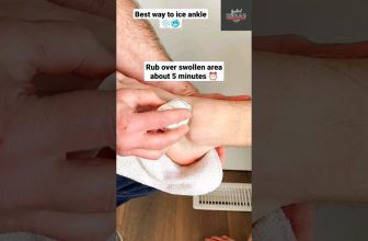 Try this!! Help get rid of ankle swelling 🤯❄️ #pain #athlete #ankle
