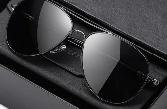 Polarised Sunglasses Mens UV400 Double Bridge Aviators Pilot Police Shades HD **