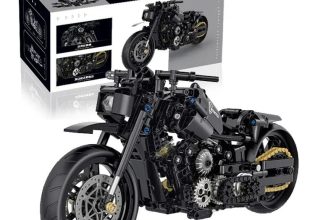 586PCS Harley Davidson Motorcycle Building Blocks Classic Motorbike Model Kit