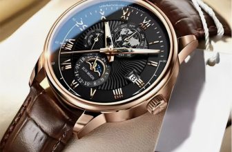 Men’s Quartz Watch Waterproof Luminous Date Wristwatch Luxury Leather Watches