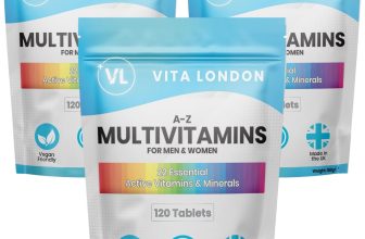 Multivitamins & Minerals Tablets – A-Z For Men & Women – 22 Multi-Vitamins